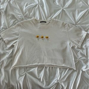 brandy melville john galt marina poppy crop top